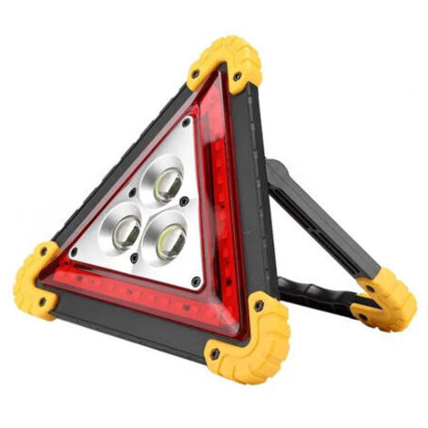 Triangles de Signalisation pour Auto, LED Triangle de Panne de Voiture Multifonction,Portable Panneau d'ArrêT