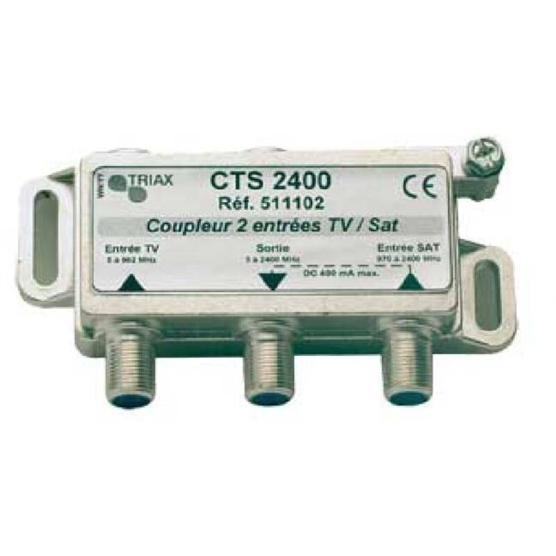 Coupleur 2 e ter/sat cts 2400 Triax 511102