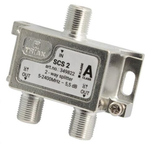 TRIAX SCS 2 - Repartidor SAT 1x2 5-2400 MHz