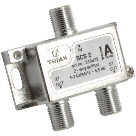 TRIAX SCS 2 - SAT-Splitter 1x2 5-2400 MHz