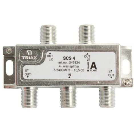 TRIAX SCS 4 - Repartidor SAT 1x4 5-2400 MHz