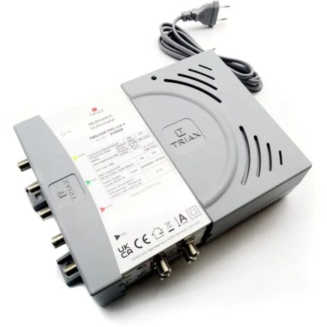 TRIAX TMS/CKR PRO 5x8 S Multischalter mit Netzteil