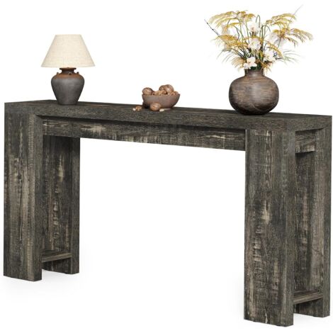 Tribesigns 70.9 Inch Long Console Table, Narrow Sofa Table Behind Sofa, Farmhouse Console Table for Living Room, Entryway, Hallway