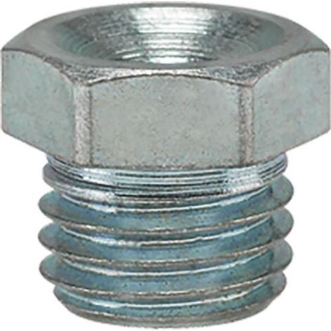 Trichterschmiernippel D1 DIN3405 M10 x 1 mm Form A SW 11 mm 6-kant