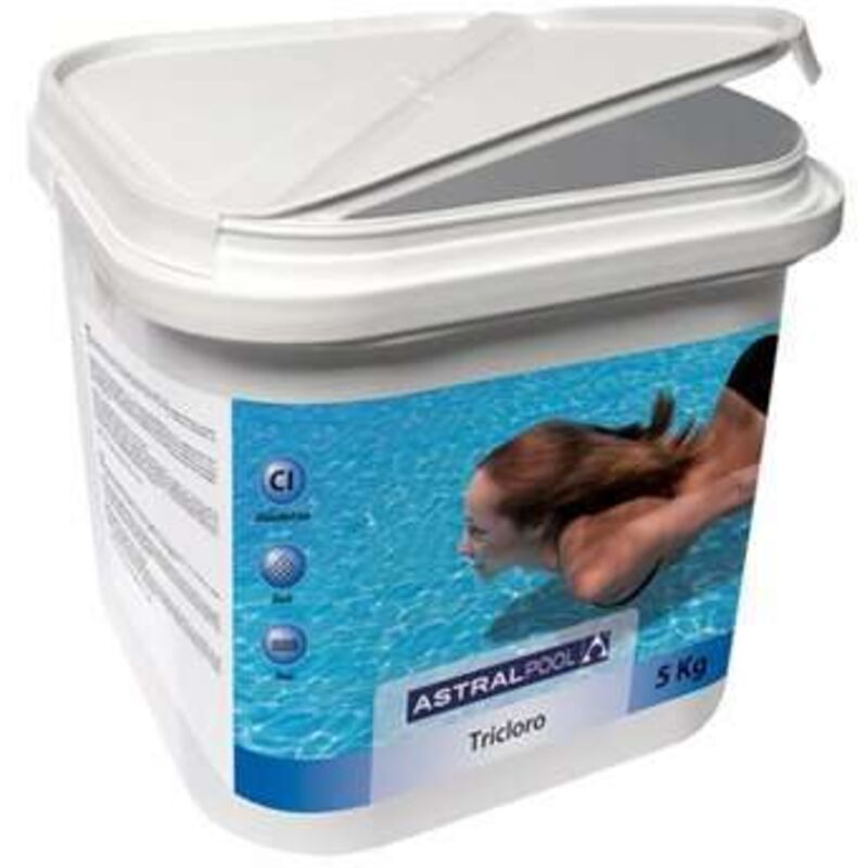 Astral Piscinas Tricloro Polvo 5 Kg 11401 Astral , Tricloro Polvo 5 Kg 11401 Astral