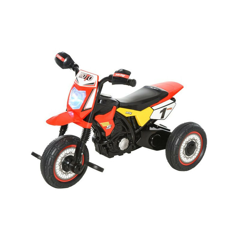 MH - tricycle enfants moto cross dylan rouge