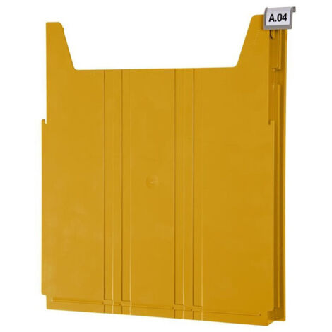 Trieur mural BIG Module d'installation jaune l262xP42xH302mm EICHNER