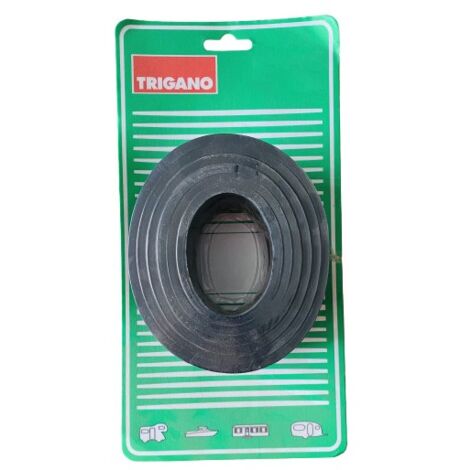 Trigano – Anneaux de suspension en caoutchouc pour remorque – Largeur 50 mm – Diamètre intérieur 5,5 cm – Jeu de 6 – Absorption des chocs