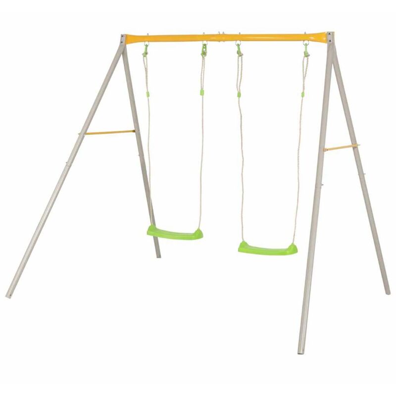 

TRIGANO Columpio doble de niños DUETTO 210x190x190 cm acero J-10253P6