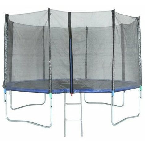 Photo de trigano-trampoline-avec-filet-de-securite-427-cm