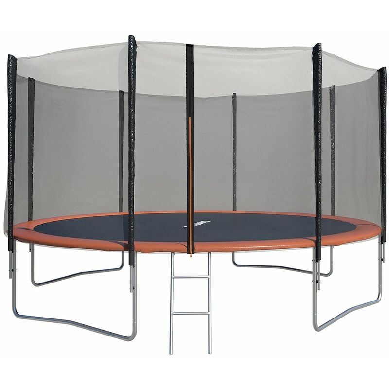 Trigano - Trampoline 3,66 m avec filet de sécurité et échelle