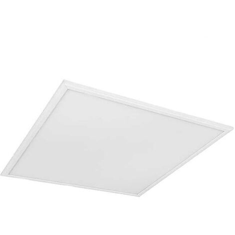 Trilux Plafonnier LED Carré Blanc 620x620 mm