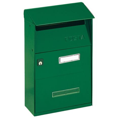 Trimec Alubox Cassetta Posta Postale Art. Ft/V Verde