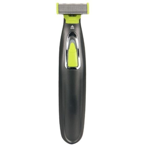 Trimmer de barbe électrique USB Chargement à faible bruit dents doubles de dents à double face hommes Men de réduction outil pour les voyages à domicile