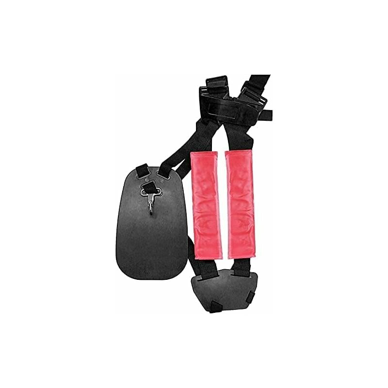 Image of Trimmer-Mower ad imbracatura, comoda cintura in doppio lino con tracolla nera per tosaerba compatibile con tosaerba/imbracatura potatore (Color :