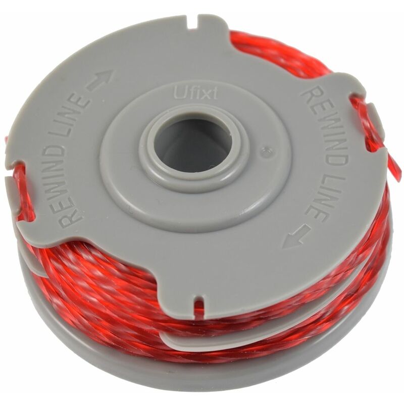 Ufixt - Trimmer Strimmer Spool & Line Double Autofeed Compatible With Flymo FLY021