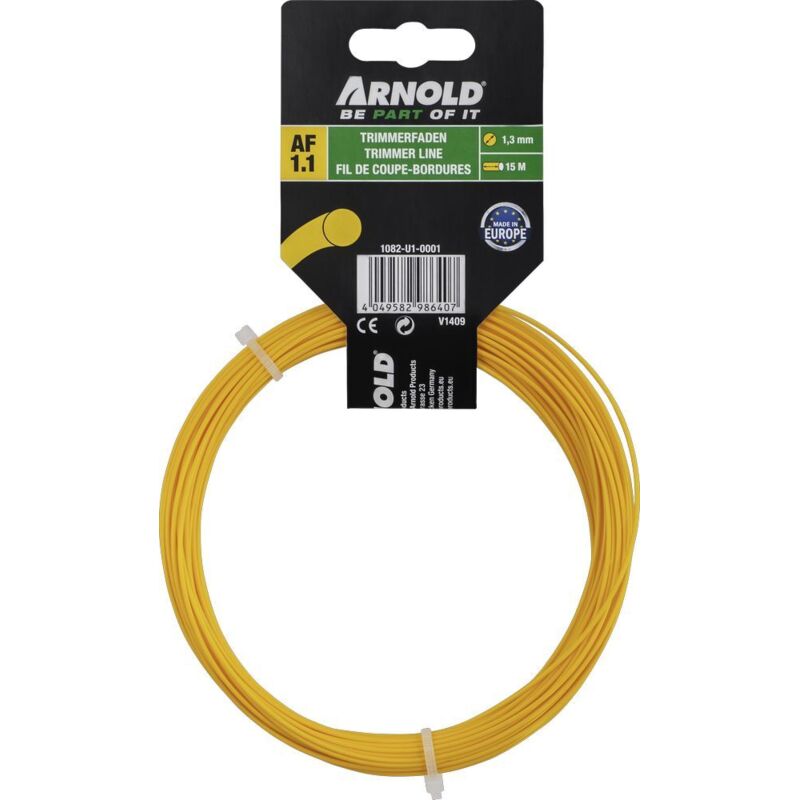 Runder Trimmerfaden Aus Nylon 1, 3 Mm × 15 M Arnold