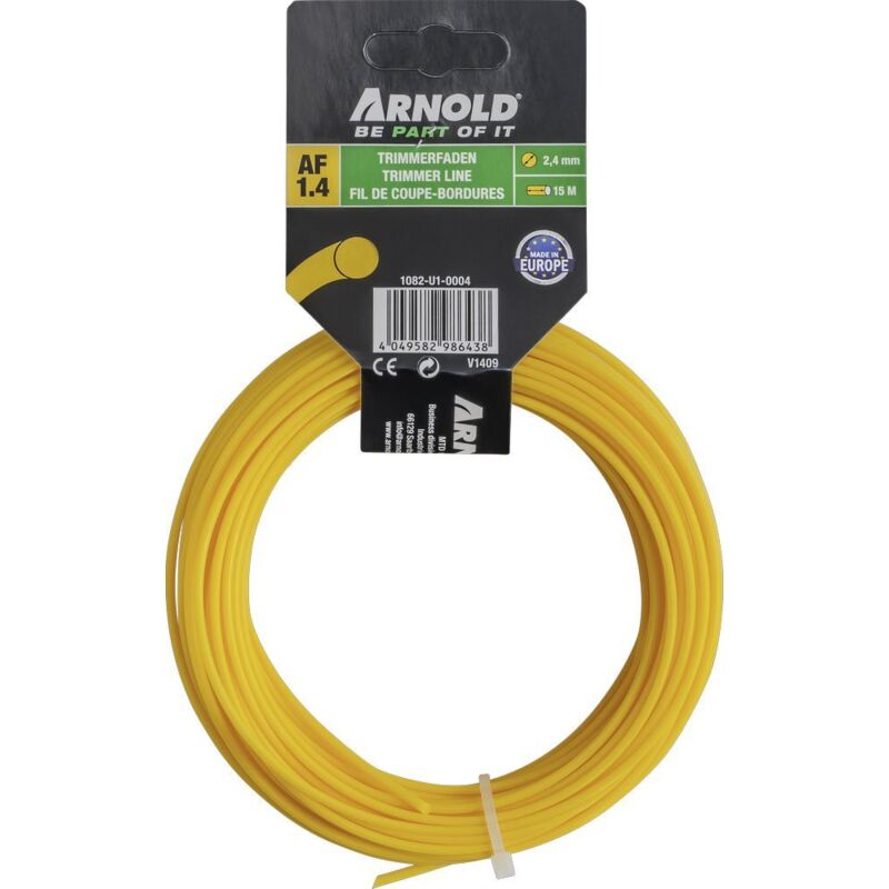 2, 4 Mm × 15 M Runder Trimmerfaden Aus Nylon Arnold