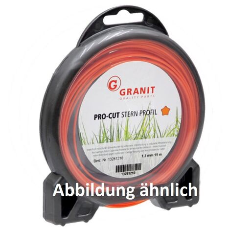 Trimmerfaden Pro Cut Stern Profil Ø3,0mm 60m Nylonfaden Trimmerzubehör Trimmer