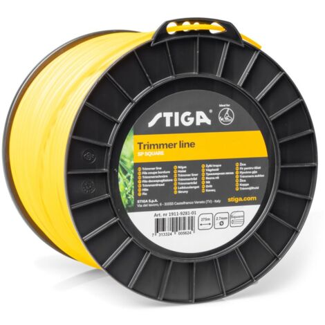 TRIMMERLINIE 275 m Ø 2,7 mm SP SQUARE ORIGINAL STIGA - 1911-9281-01