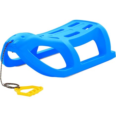 Trineo polipropileno azul 80x39,5x25,5 cm