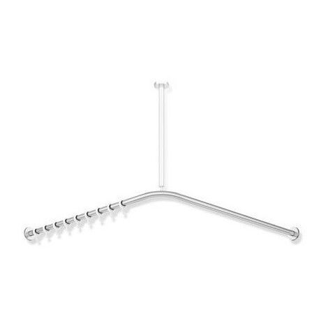 Tringle à rideau d: 2.5cm ES matt 987x987mm 20 Anneau