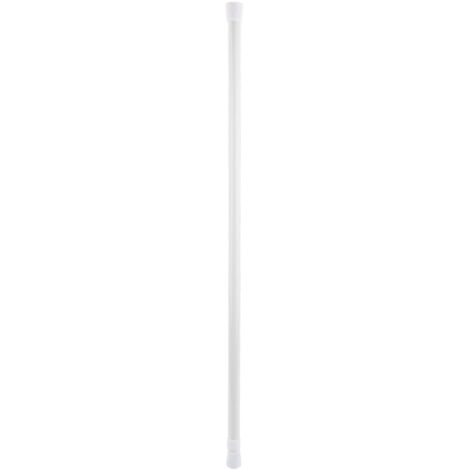 Tringle à rideau de fenêtre de salle de bain de douche télescopique à ressort extensible 85  150 cm