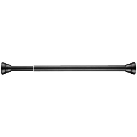 Tringle à rideau extensible antidérapante à ressort, 30 à 45 cm, sans perçage, antirouille, pour salle de bain ou douche.