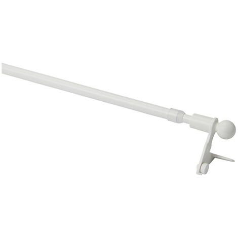 Tringle à rideau sans perçage blanche 30-50 cm – Installation rapide sans outils – Adaptée pour fenêtres standard