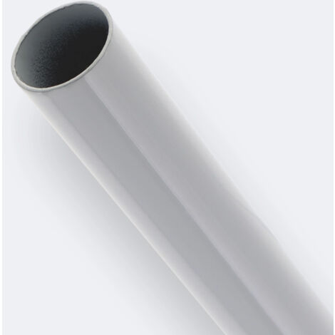 Tringle à rideaux Blanc Mat de 250cm Diam.20 - Boulet