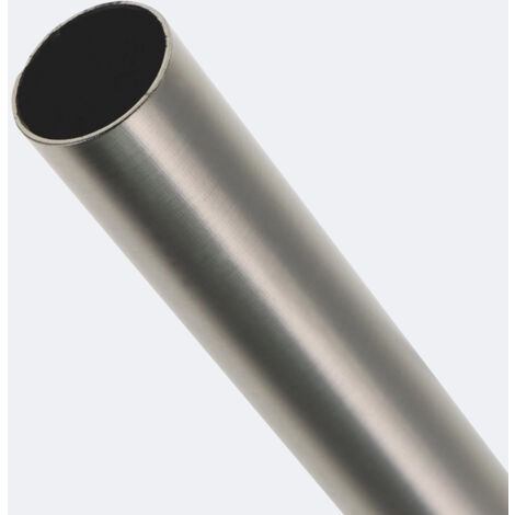 Tringle à rideaux Nickel Mat de 250cm Diam.20 - Boulet