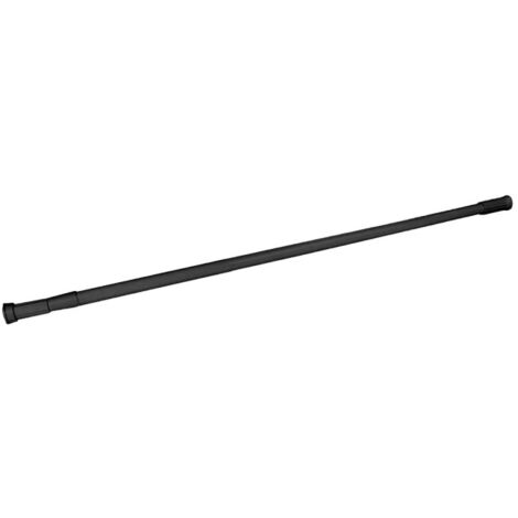 Tringle de Douche Extensible "Hydro" 75-115cm Noir