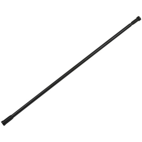 Tringle de douche extensible noir 250cm - 5five