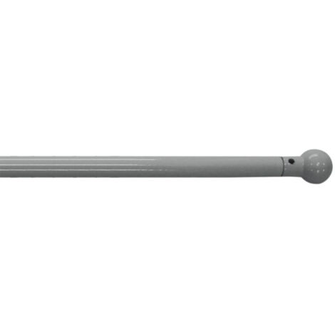 Tringle Déco Extensible "Bolla" 40-60cm Gris