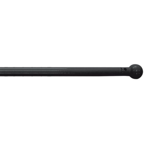 Tringle Déco Extensible "Bolla" 60-80cm Anthracite