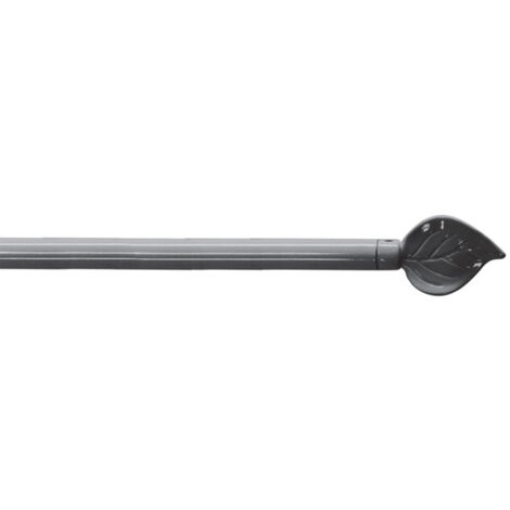 Tringle Déco Extensible "Folia" 40-60cm Gris
