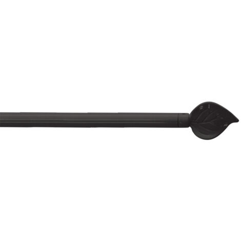 Tringle Déco Extensible "Folia" 80-110cm Anthracite
