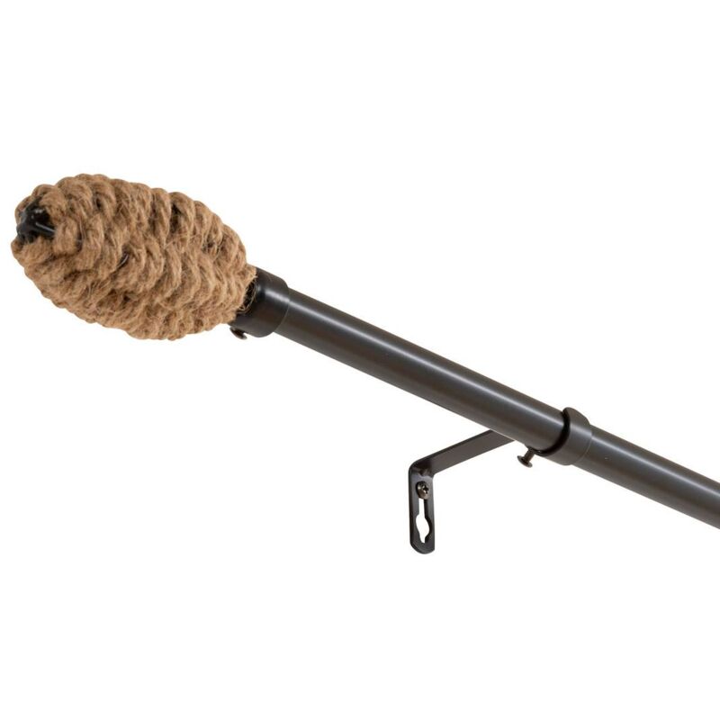 Tringle Natura ovale en métal 120-210 Atmosphera créateur d'intérieur