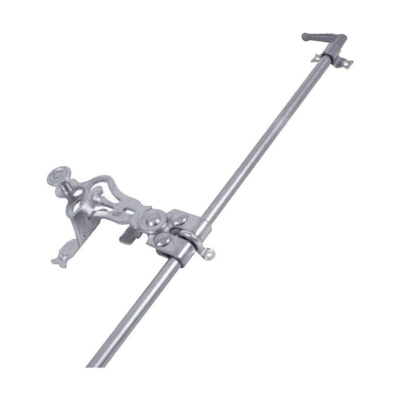 Tringle en acier zingué longueur 2000 mm pour espagnolette ronde Torbel