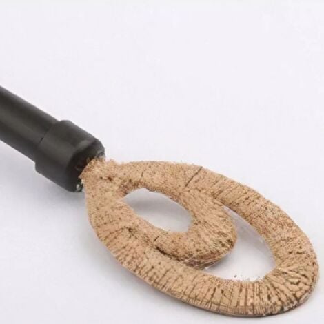 HOMEMAISON Tringle natura Elli120-210, noir en métal - Atmosphera créateur d'intérieur