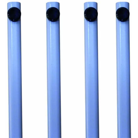 Tringle longueur 2500 mm DS7020 pour crémone pompier DEESSE,DUALIS,DEFY gris RAL 9006 - LA CROISEE DS
