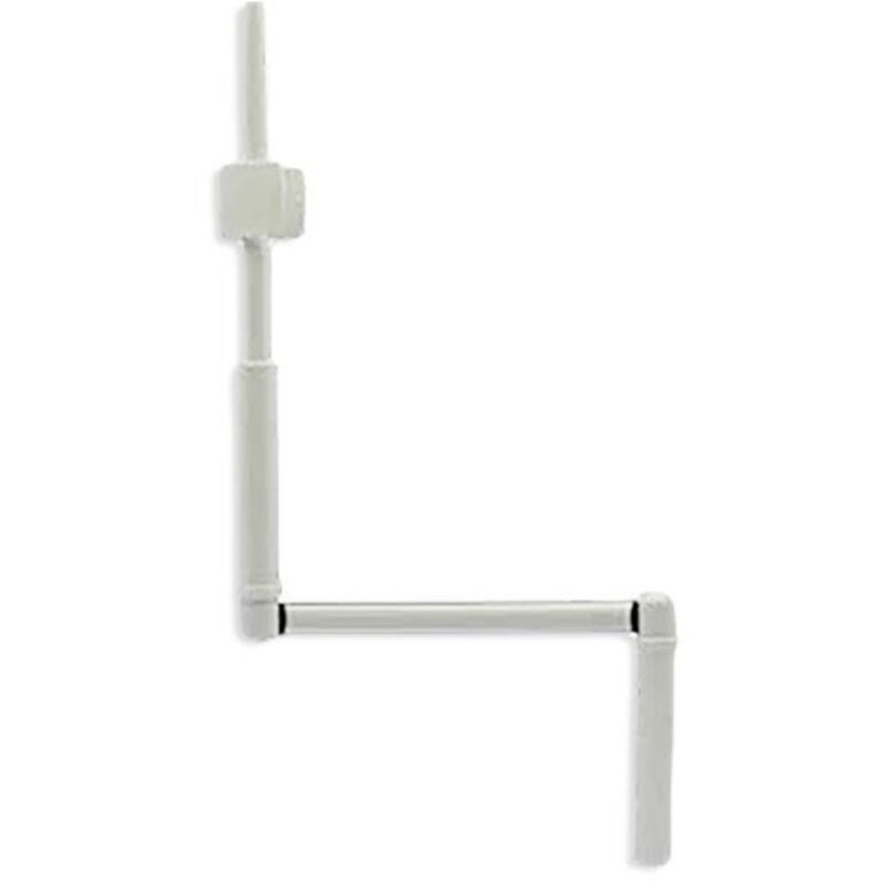 Tringle oscillante assemblee l : 1710 + manivelle + clip Zurfluh-feller E644C