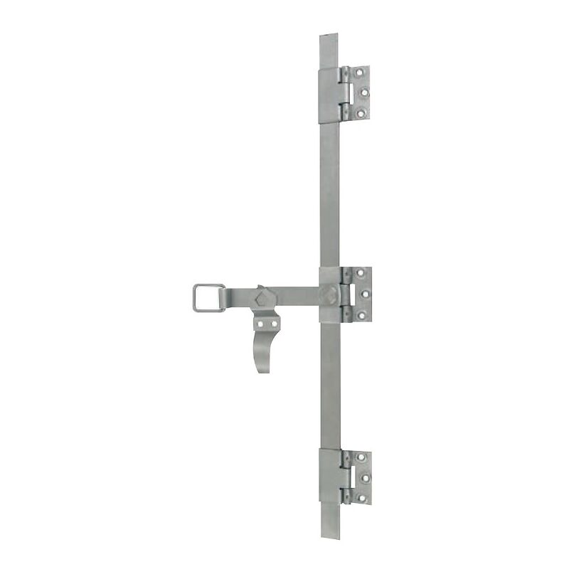 Torbel - tringle plate pour espagnolette inox 316 brossé en 1500 mm poignée à 500 mm