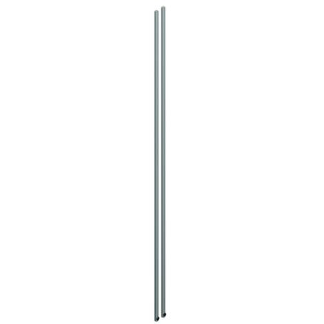 Tringle pour crémone DS7211 - 1250 mm - gris ral 9006 - LA CROISEE DS