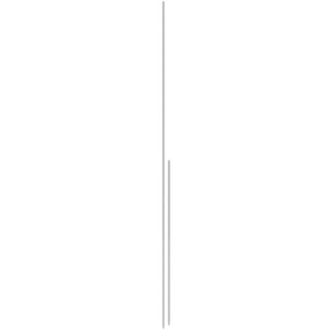Tringle pour crémone DS7220 - 2500 mm - argent - LA CROISEE DS