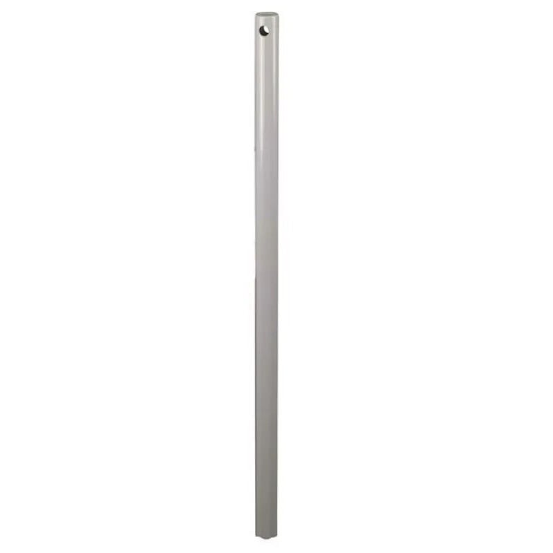 Tringle pour manivelle de volet roulant d. 12 mm en acier revêtu polyester blanc, l. 1200 mm