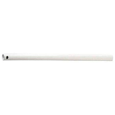 Tringle seule laqué blanc 1200 mm VYNEX pour volet roulant - 310178100068