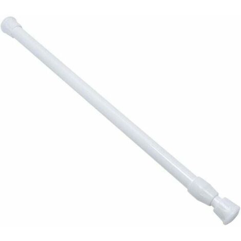 Tringle télescopique réglable, rideau de douche extensible en fer, tringle à rideau légère pour suspendre un rideau de douche, un rideau, une armoire