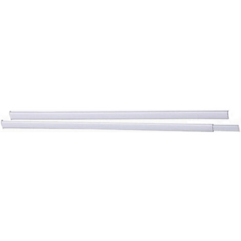 Tringles à Rideaux Extensibles Blanches Ateliers 28 (30-50cm)
