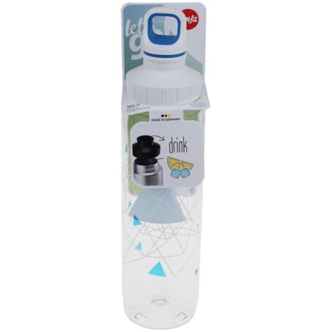 Trinkflasche Tritan ScrGeometry 0,7l transparent